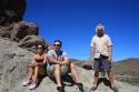 Tina, Marc und der Kaeptn im Vulkangebirge rund um den Teide