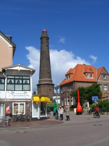 Der neue Leuchtturm in Borkum